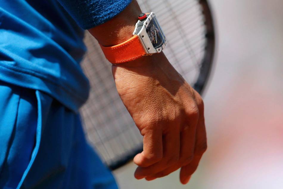 The Spanish tennis champion will vie for his 10th Rolland Garros title with the newest technological innovation on his wrist