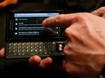 The Droid phone by Motorola includes a computer-like keyboard and a new version of Google Inc's software, Android 2.0