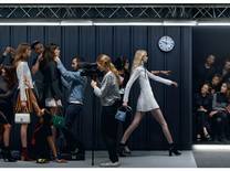 The exhibit in Los Angeles is a modern and unexpected interpretation of a fashion show that contextualises the label's Spring/Summer 2015 collection | Photos by Jean-Paul Goude that appeared in Elle UK are also featured