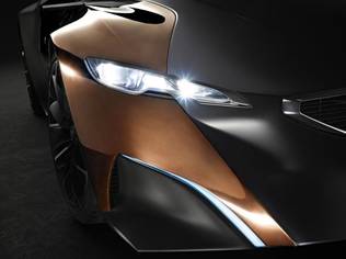 Peugeot creates a dream with the supercar of the 21st century, the Onyx, introducing new techniques and innovative materials to produce a stylish design with extreme performance.