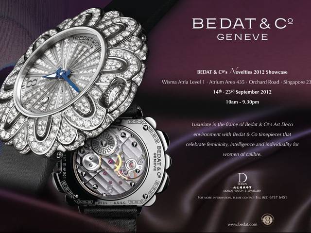 BEDAT & Co will be exhibiting their signature collections and Novelties 2012 collection inspired by the Art Deco movement 