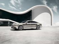 The spacious five-door model combines the emotional appeal and sportiness of a coupe, the comfort of a sedan and the functional benefits of an Avant