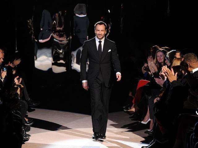 The catwalk debut for Tom Ford's womenswear collection marks a change in strategy, where it used to be displayed only behind closed doors for private clients and magazine editors