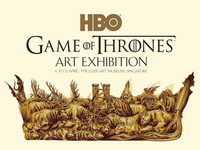 Featuring art pieces by Singapore-based artists And Mondo’s world renowned artists inspired by the award-winning HBO original series