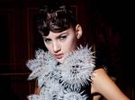 The Dutch designer's Spring Summer 2013 collection showcased at Paris Fashion Week revealed her modern view on Haute Couture, combining fine handwork techniques with futuristic digital technology