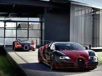 Following a 10-year run, the final and 450th production unit of the Bugatti Veyron makes its appearance at the 2015 Geneva Motor Show
