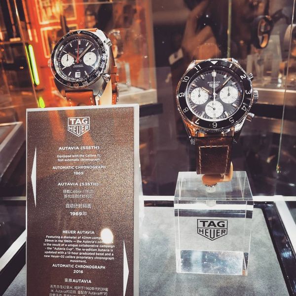 TAG Heuer "From Heritage to Innovation" Popup at ION Orchard 