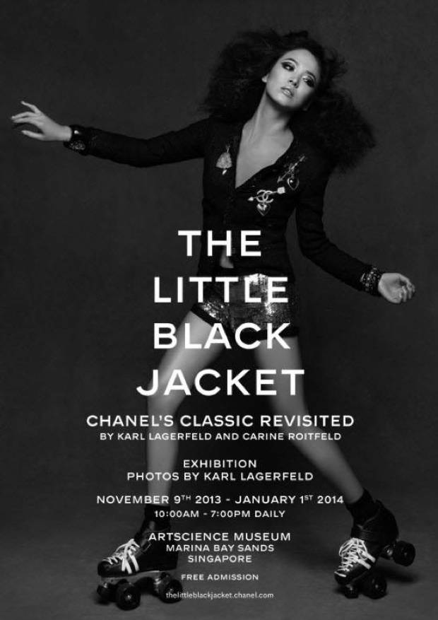 CHANEL "The Little Black Jacket" Book and Photography Exhibition Heads
