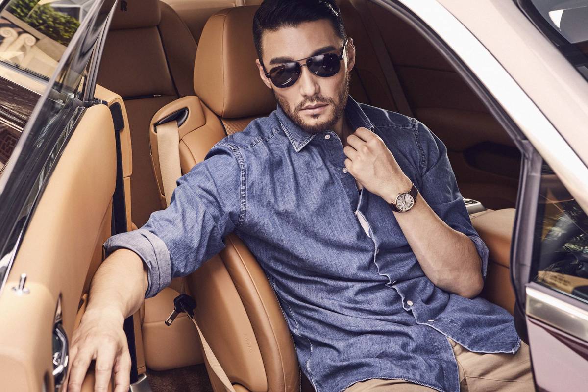 Hu Bing with the RollsRoyce Wraith CENTERFOLD SENATUS