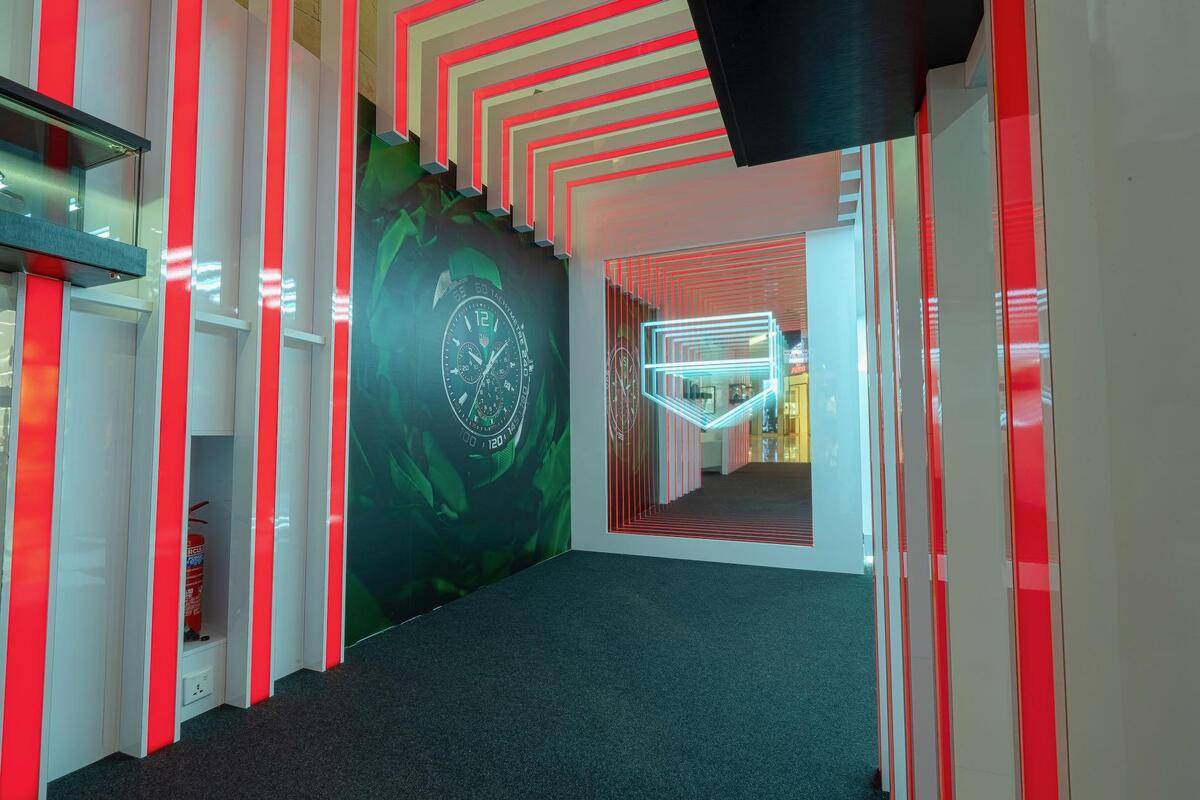 TAG Heuer Racing Experience Popup at ION Orchard SENATUS