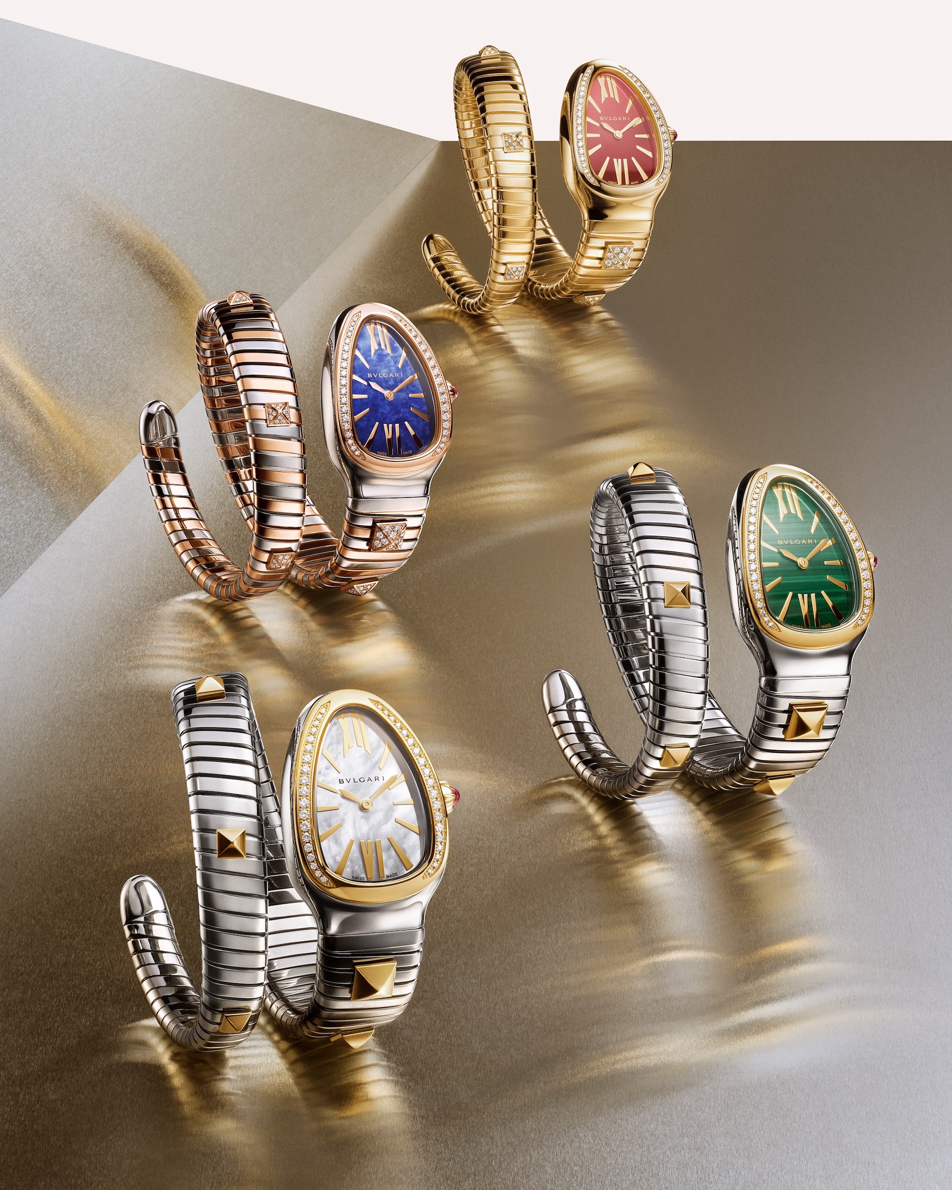 The Bvlgari Serpenti Tubogas Studs Capsule reveals a charismatic