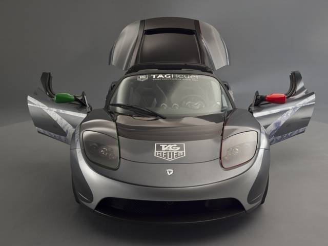 TAG Heuer celebrates its 150th anniversary with the TAG Heuer Tesla roadster