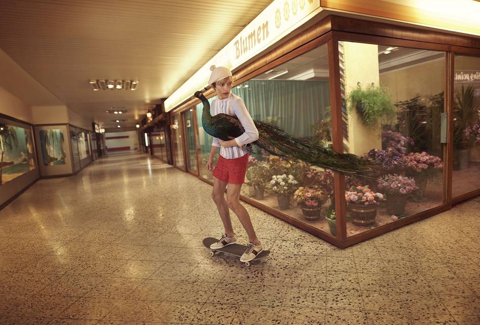 The Italian label continues on its path onto a different city each season, creating a dialogue between the campaigns and a continuous narrative threading through each new collection