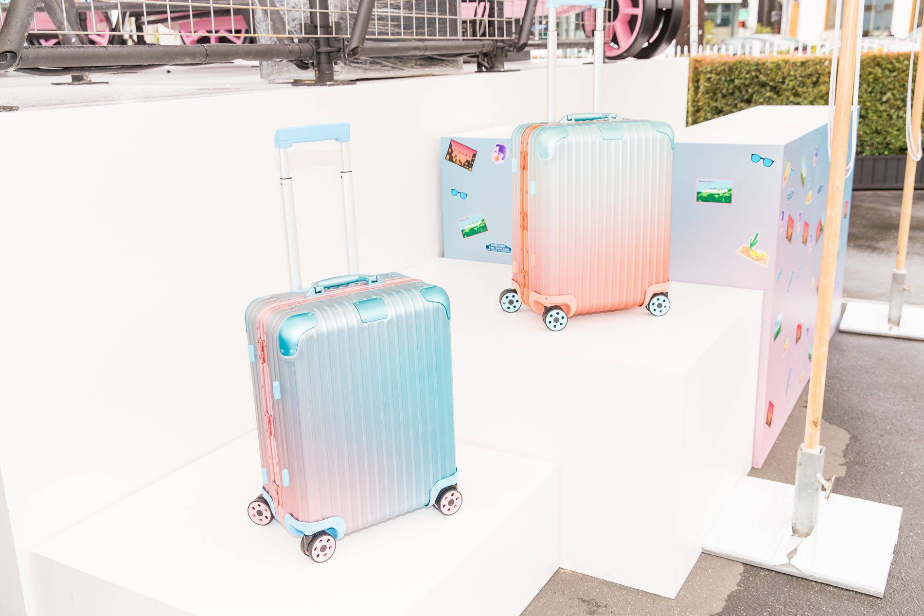 RIMOWA x Alex Israel Reimagines Suitcases in Colours of the Los Angeles