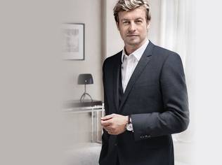 Australian actor Simon Barker is the perfect embodiment of the very essence of elegance