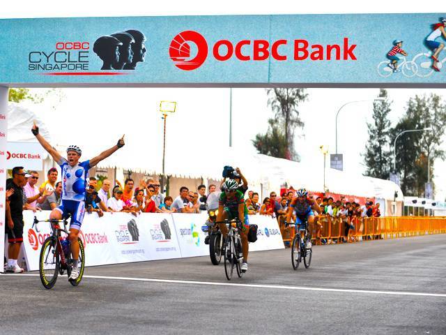 World-class cyclists descend upon Singapore to compete in the Professional Criterium