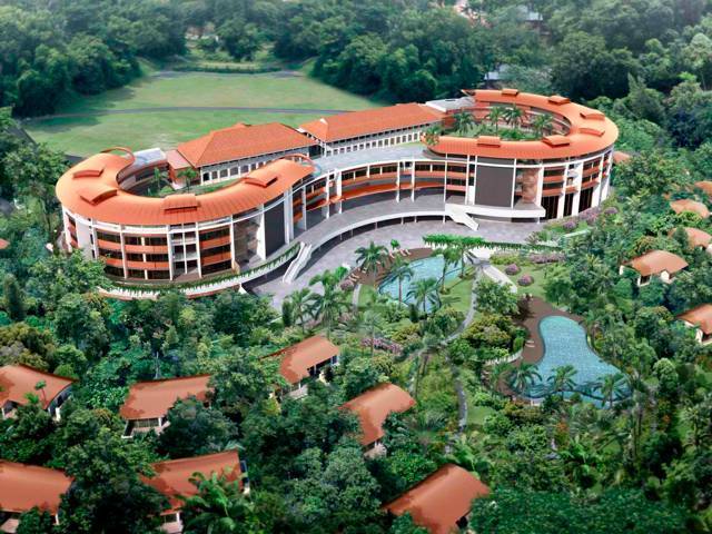 The restoration of the property at Capella was overseen by architect Lord Norman Foster 