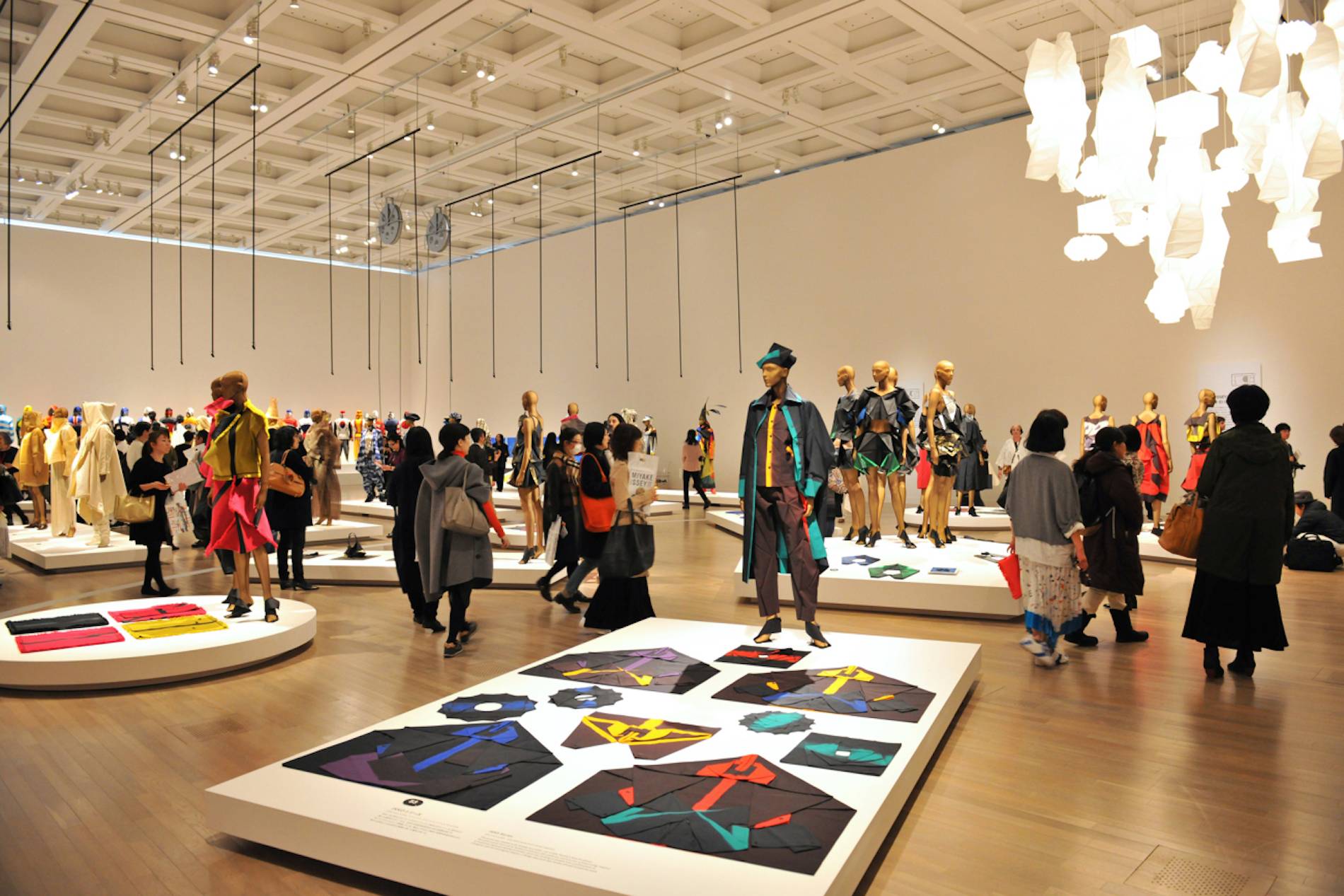 Issey Miyake Exhibition at National Art Center of Tokyo SENATUS