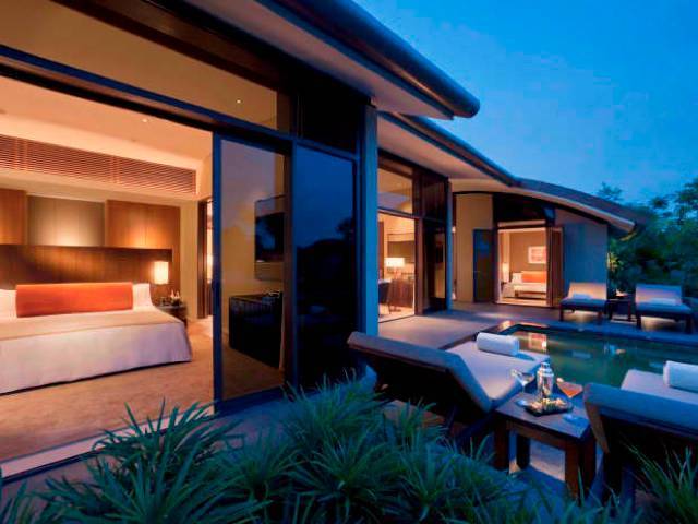 The restoration of the property at Capella was overseen by architect Lord Norman Foster 