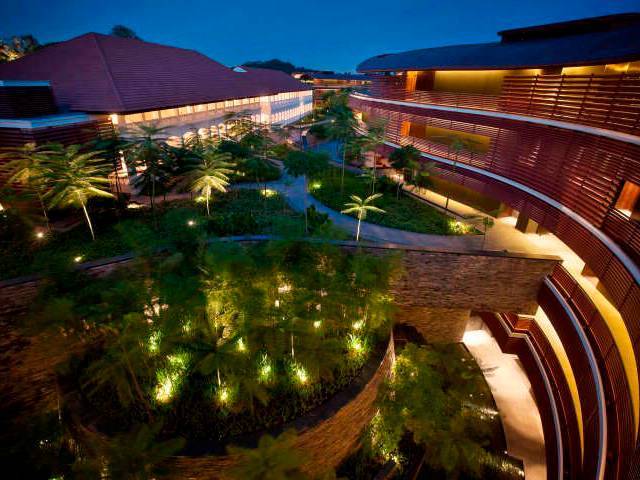 The restoration of the property at Capella was overseen by architect Lord Norman Foster 