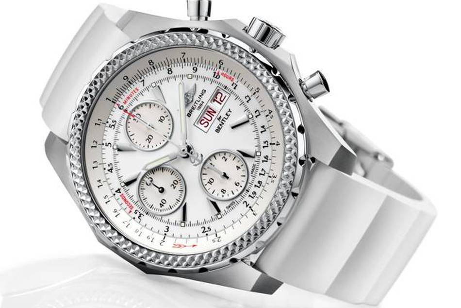 The "Ice" version of the Bentley GT chronograph by Breitling