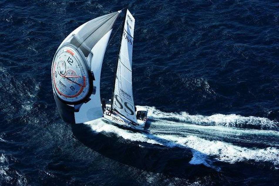 The BOSS Black Regatta chronograph is perfect for the man who is drawn to the exceptional